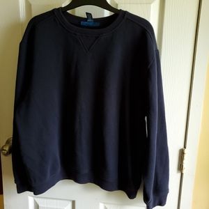 Karen Scott Sport Crew Neck Sweatshirt